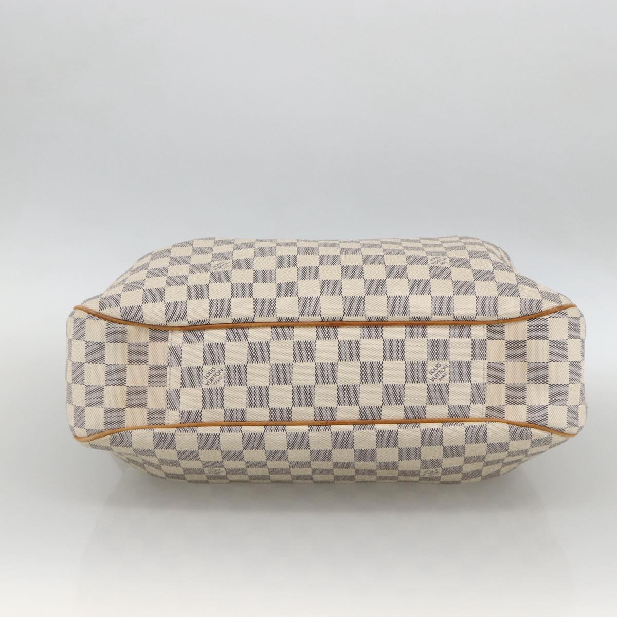 LOUIS VUITTON Damier Azur Evora MM Tote Bag 2way N41133 LV Auth 172344V