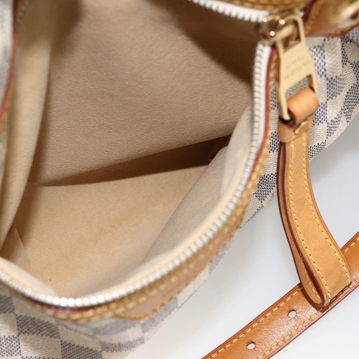LOUIS VUITTON Damier Azur Evora MM Tote Bag 2way N41133 LV Auth 172344V