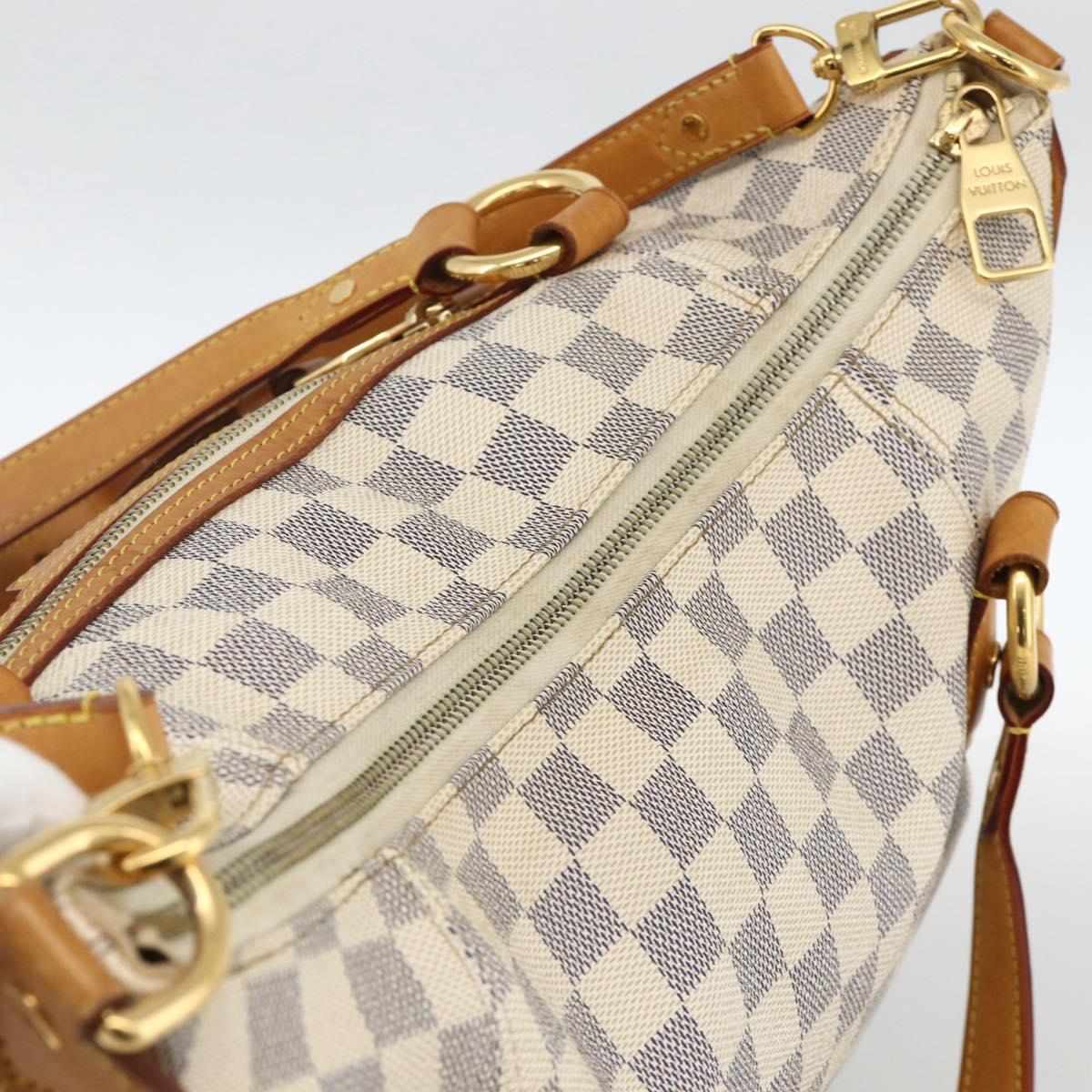 LOUIS VUITTON Damier Azur Evora MM Tote Bag 2way N41133 LV Auth 172344V