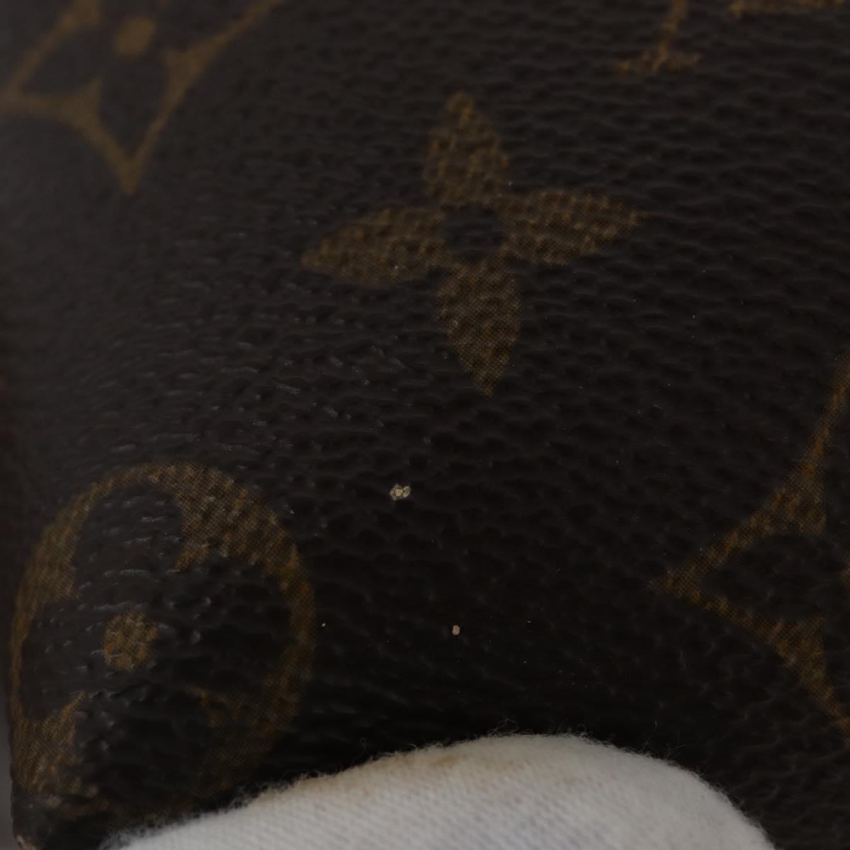 LOUIS VUITTON Monogram Pochette Cosmetic PM Pouch M43998 LV Auth 172352