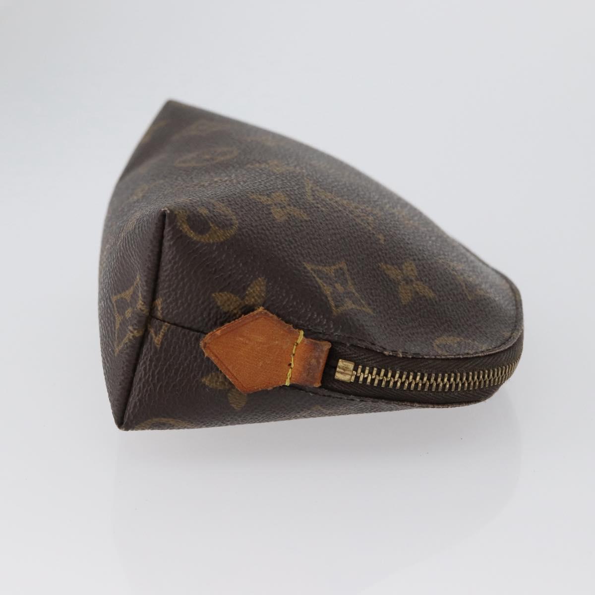LOUIS VUITTON Monogram Pochette Cosmetic PM Pouch M43998 LV Auth 172352