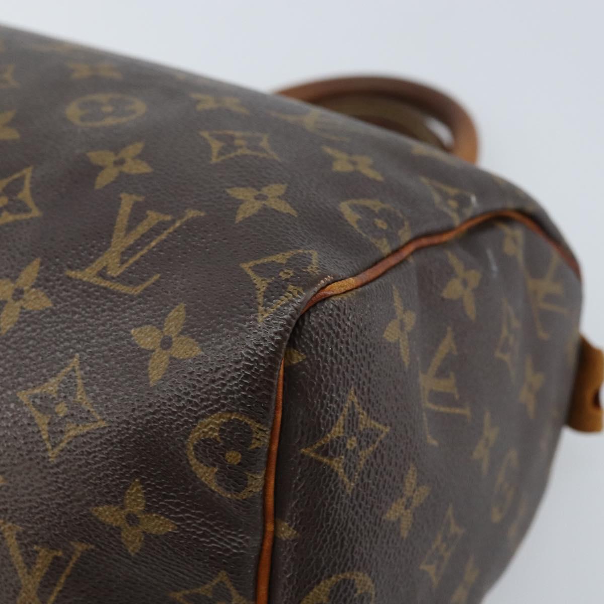 LOUIS VUITTON Monogram Speedy 25 Hand Bag M41528 LV Auth 172353