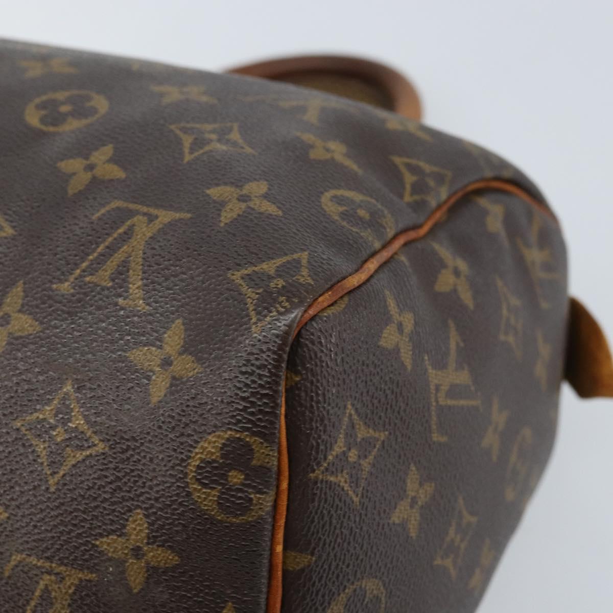 LOUIS VUITTON Monogram Speedy 25 Hand Bag M41528 LV Auth 172353