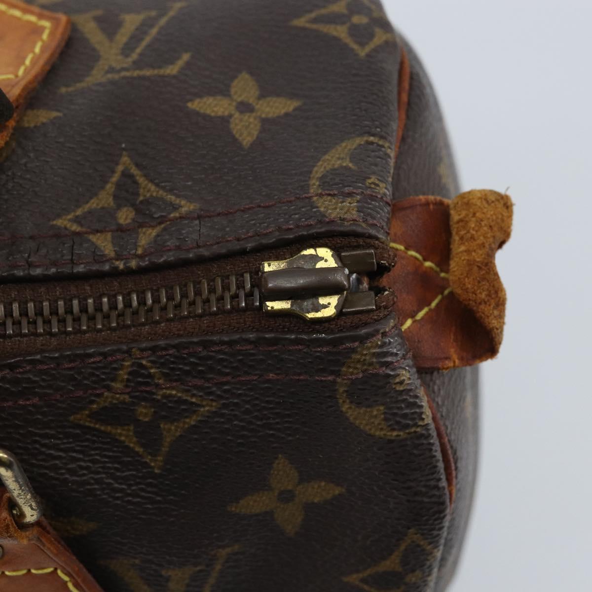 LOUIS VUITTON Monogram Speedy 25 Hand Bag M41528 LV Auth 172353