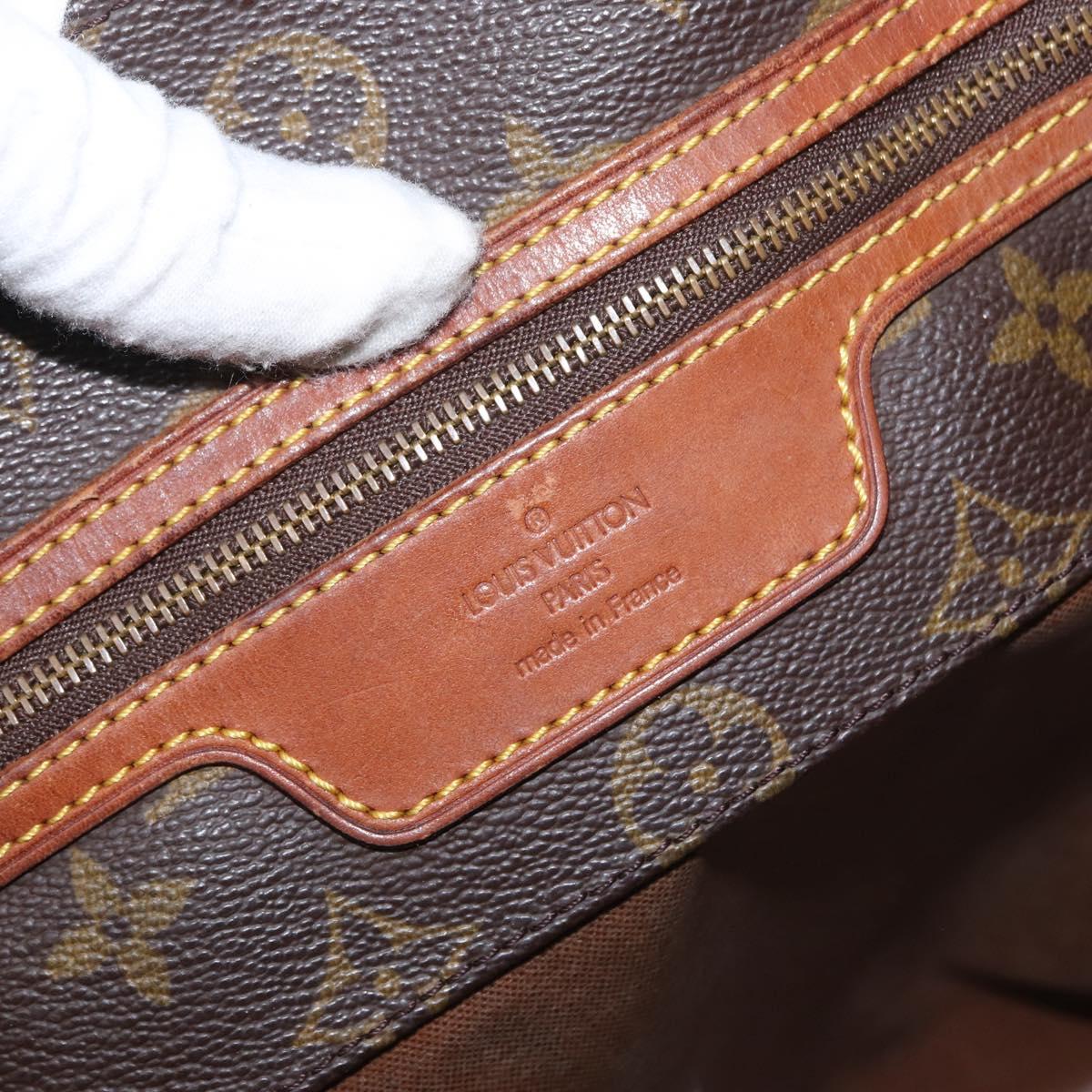 LOUIS VUITTON Monogram Sac Shopping Tote Bag M51108 LV Auth 172358