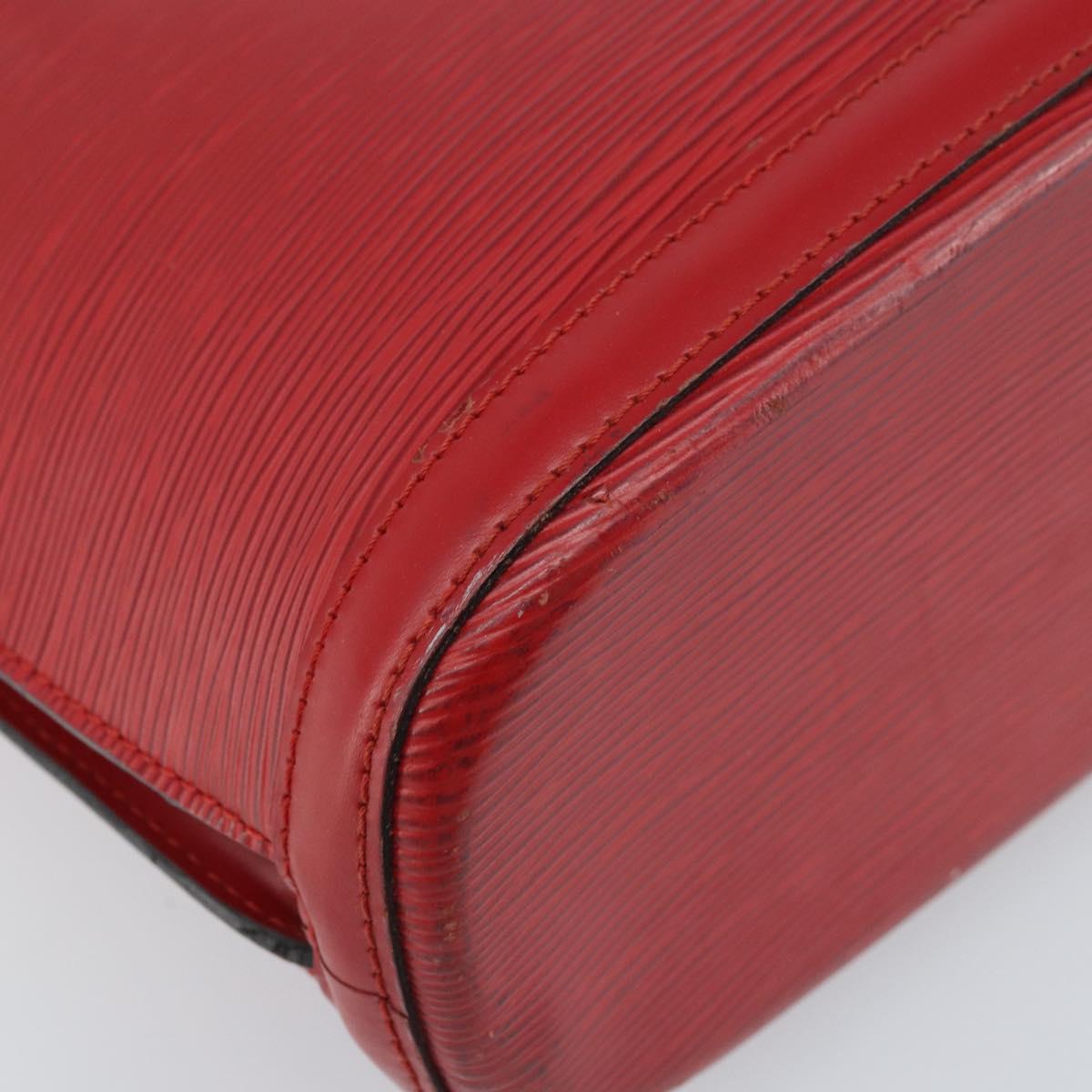 LOUIS VUITTON Epi Lussac Shoulder Bag Red M52287 LV Auth 172360