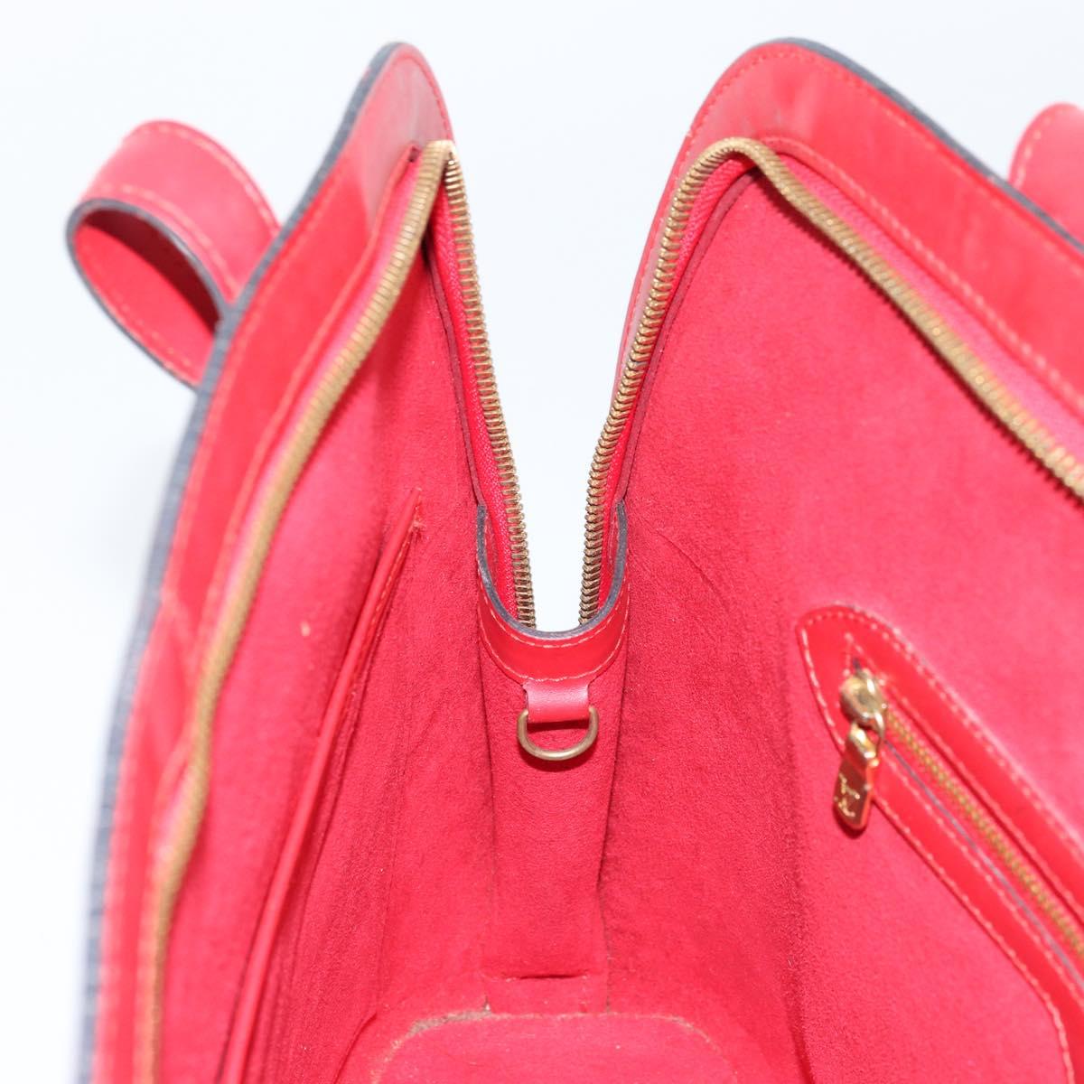 LOUIS VUITTON Epi Lussac Shoulder Bag Red M52287 LV Auth 172360