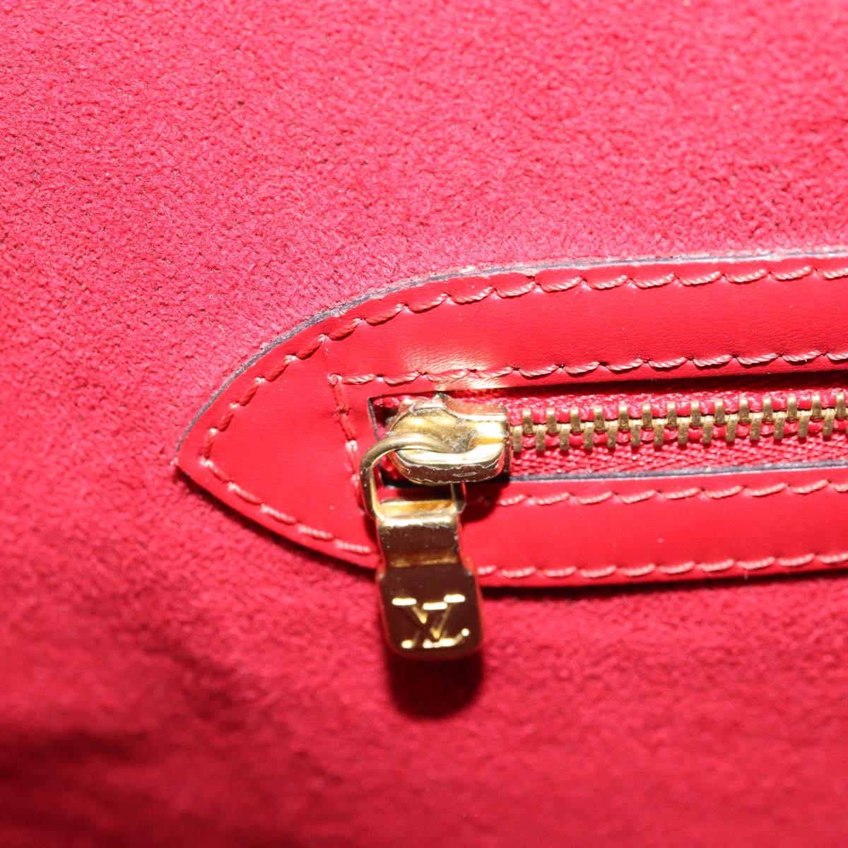 LOUIS VUITTON Epi Lussac Shoulder Bag Red M52287 LV Auth 172360