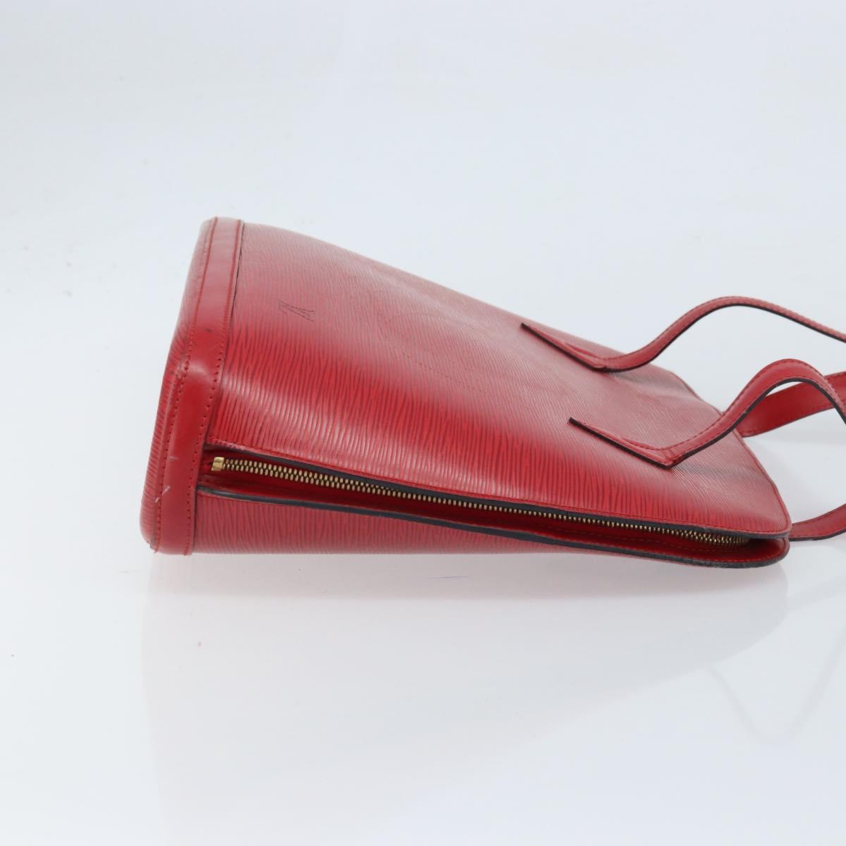 LOUIS VUITTON Epi Lussac Shoulder Bag Red M52287 LV Auth 172360