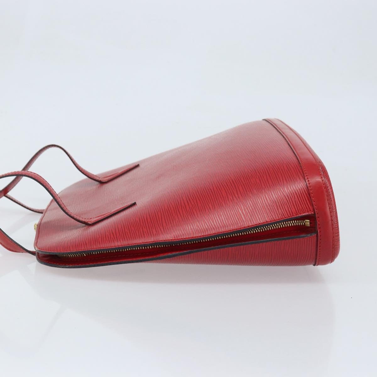 LOUIS VUITTON Epi Lussac Shoulder Bag Red M52287 LV Auth 172360