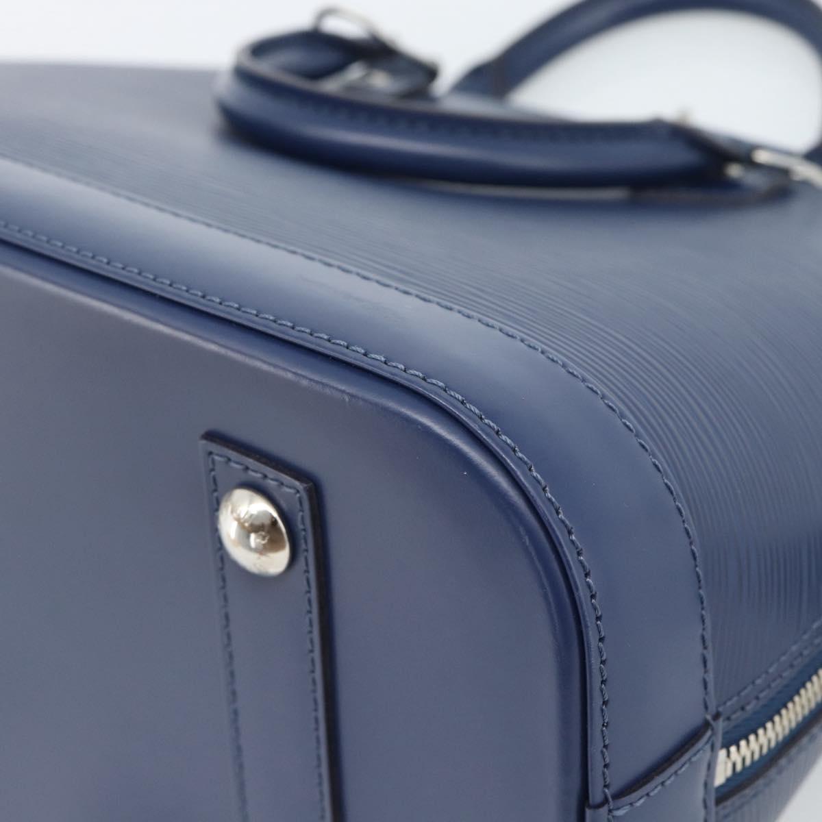 LOUIS VUITTON Epi Alma PM Hand Bag Indigo M40620 LV Auth 172369SAV
