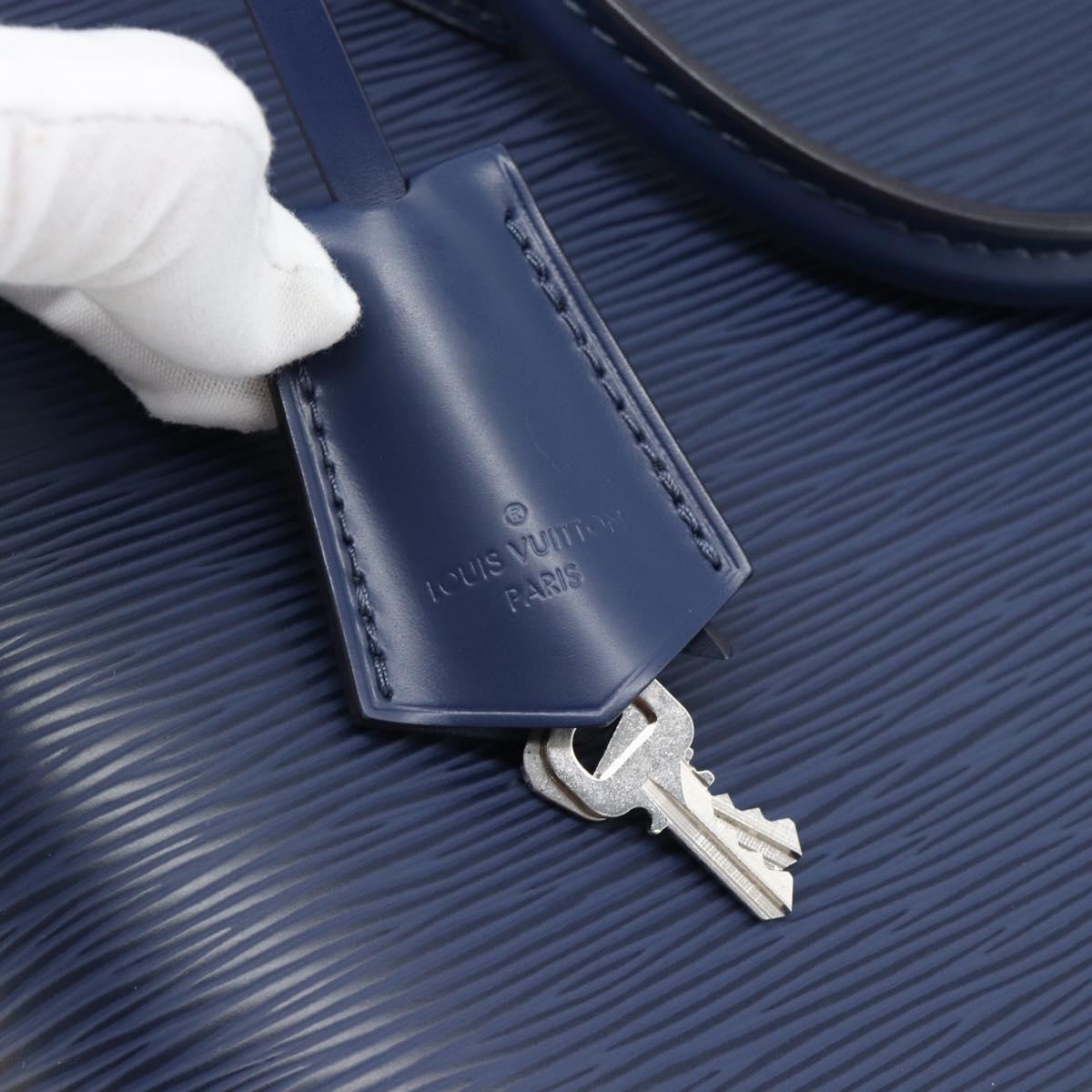 LOUIS VUITTON Epi Alma PM Hand Bag Indigo M40620 LV Auth 172369SAV