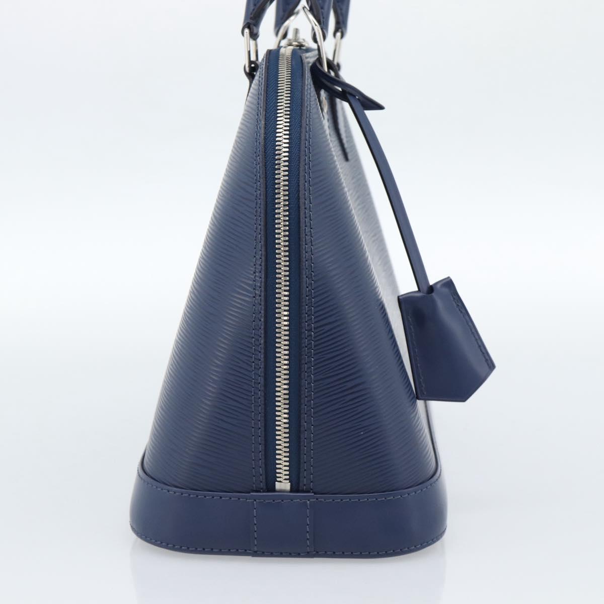 LOUIS VUITTON Epi Alma PM Hand Bag Indigo M40620 LV Auth 172369SAV