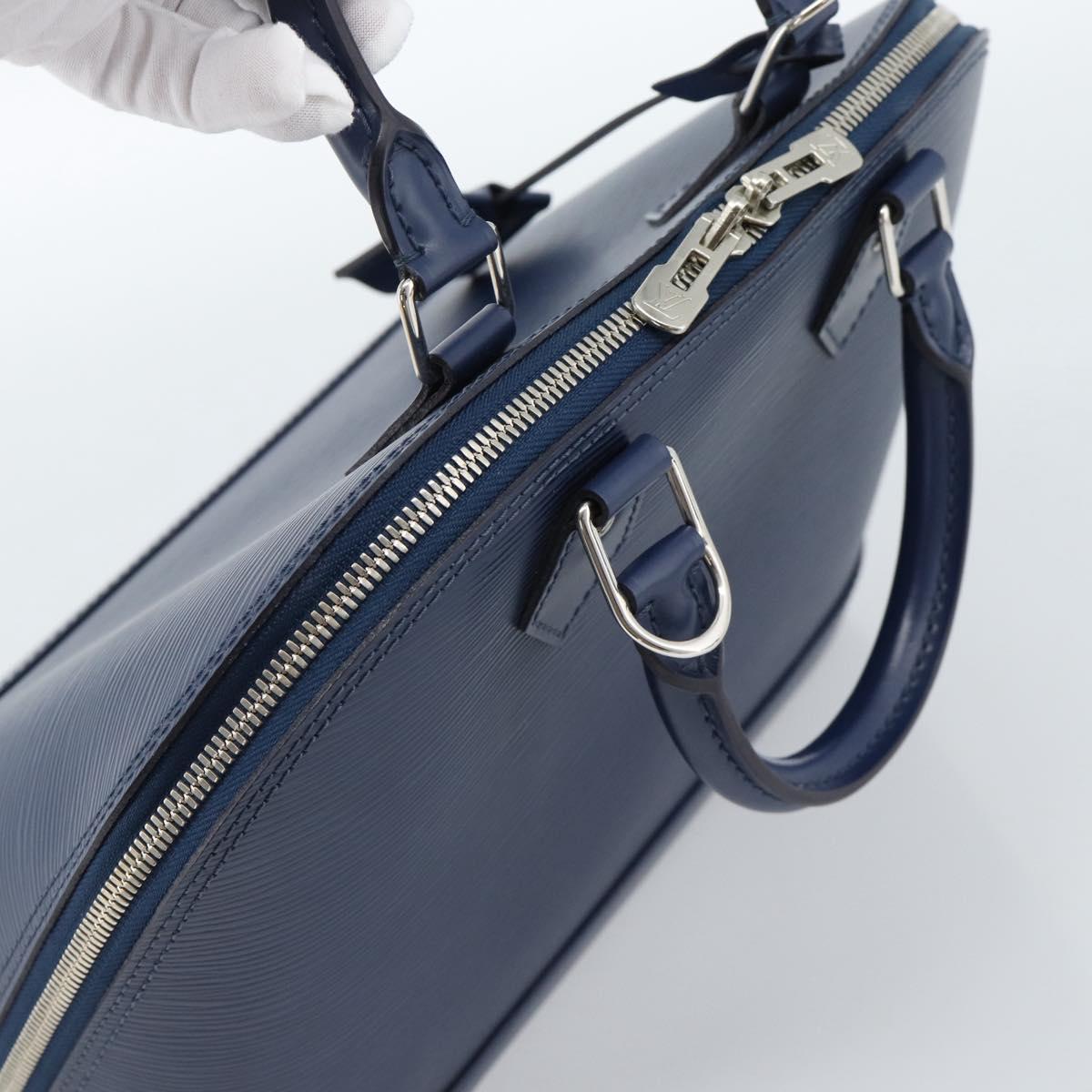 LOUIS VUITTON Epi Alma PM Hand Bag Indigo M40620 LV Auth 172369SAV