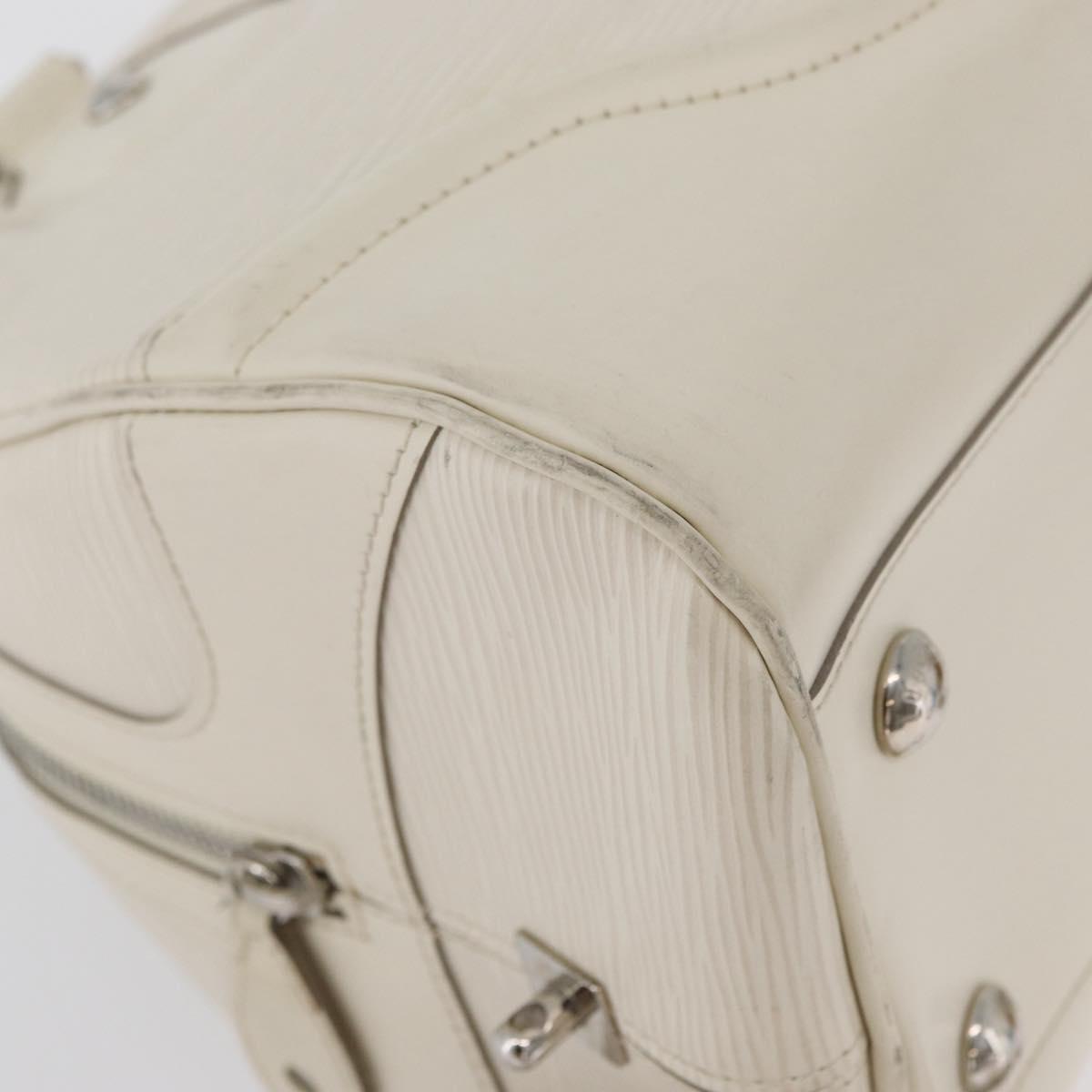 LOUIS VUITTON Epi Bowling Montaigne PM Hand Bag Yvoire M5932J LV Auth 172376A