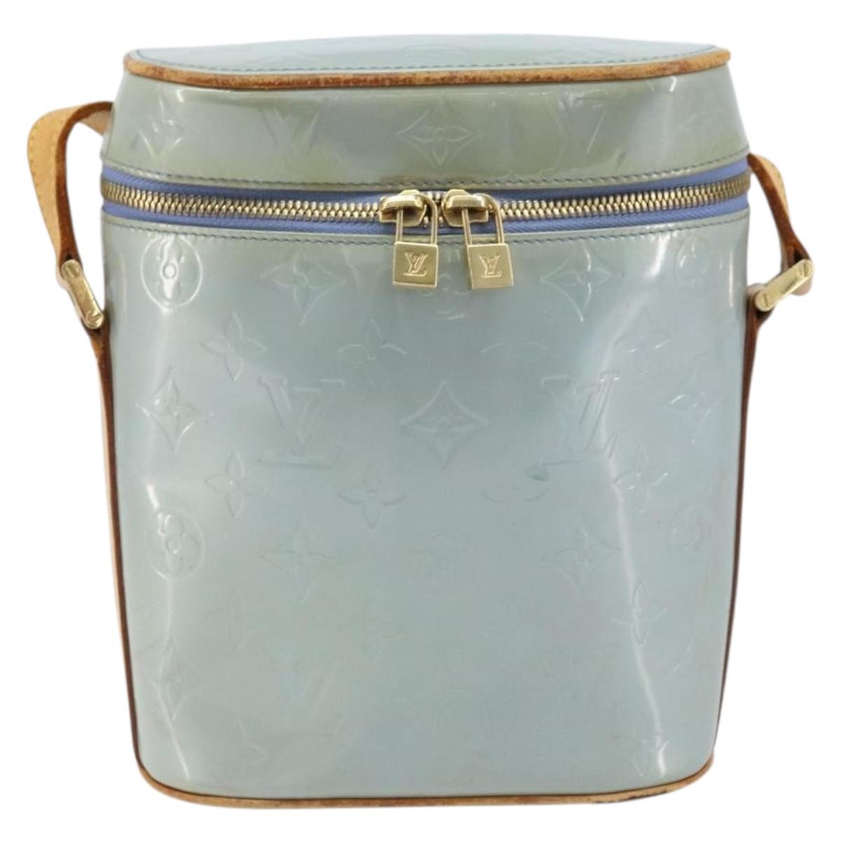 LOUIS VUITTON Monogram Vernis Sullivan Vertical Bag Lavande M91258 Auth 172378