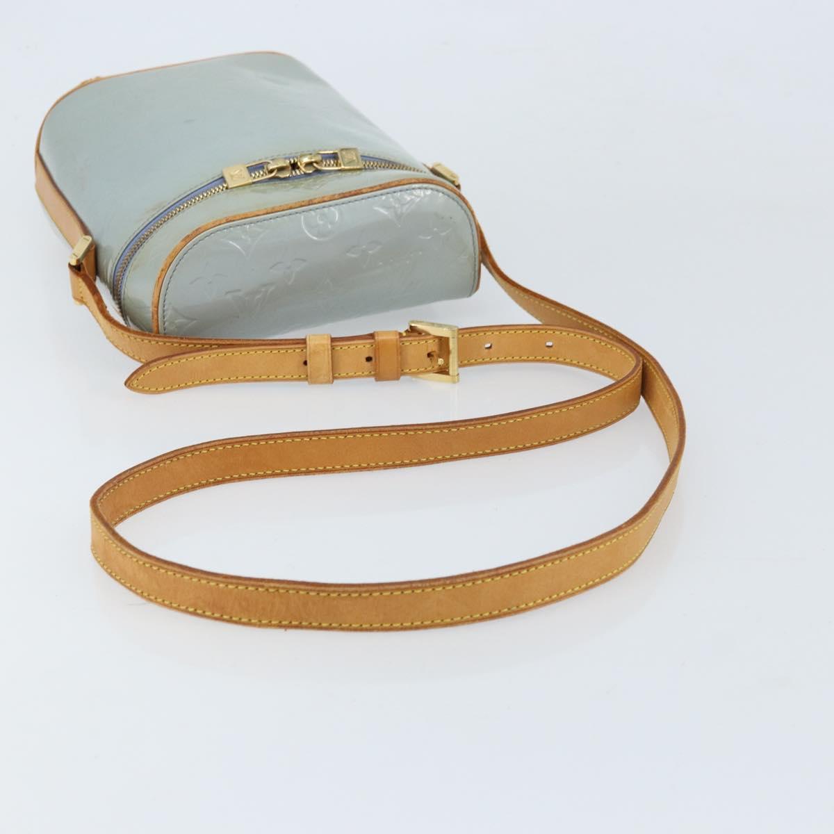 LOUIS VUITTON Monogram Vernis Sullivan Vertical Bag Lavande M91258 Auth 172378