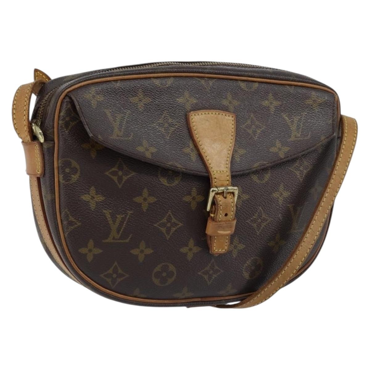 LOUIS VUITTON Monogram Jeune Fille MM Shoulder Bag M51226 LV Auth 172383