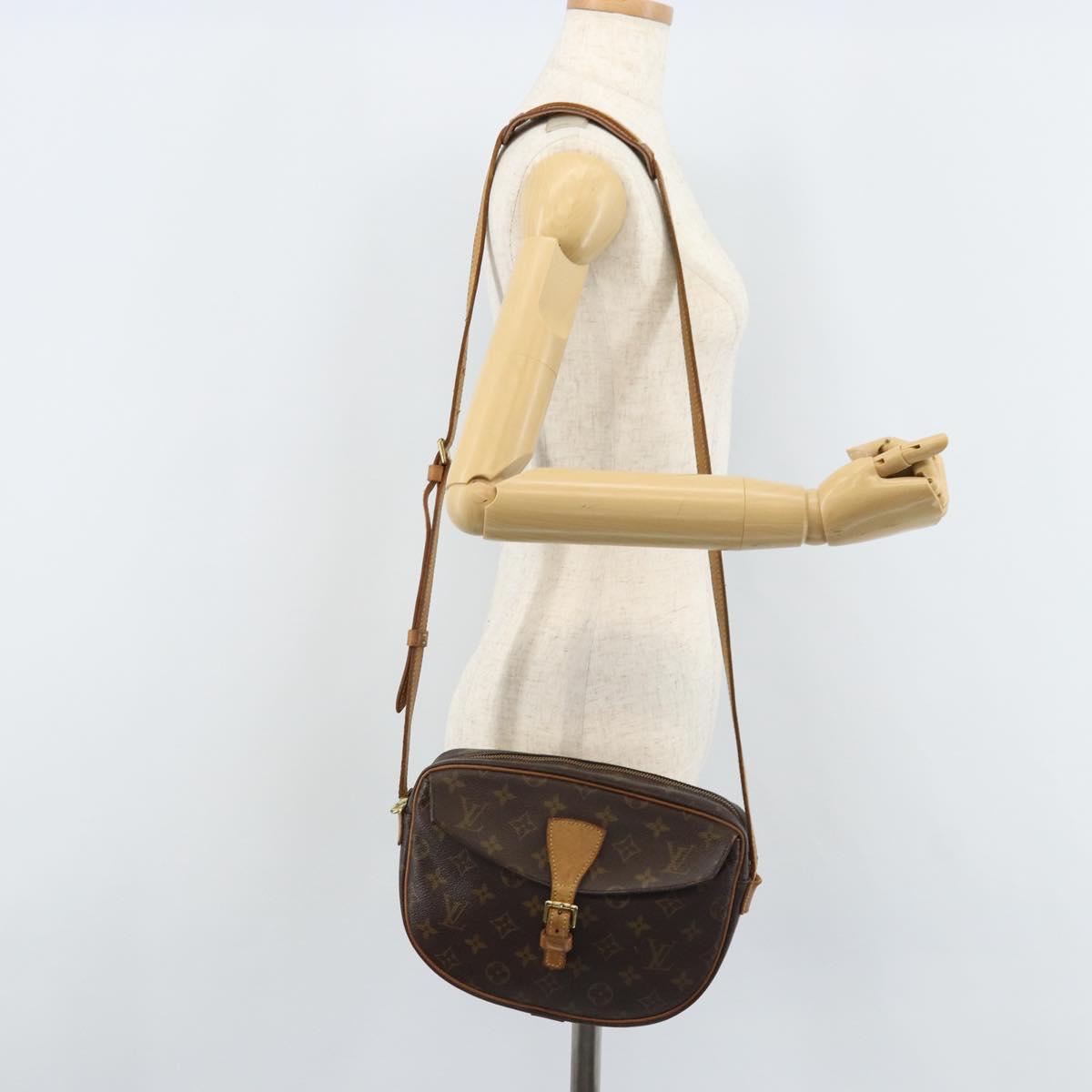 LOUIS VUITTON Monogram Jeune Fille MM Shoulder Bag M51226 LV Auth 172383