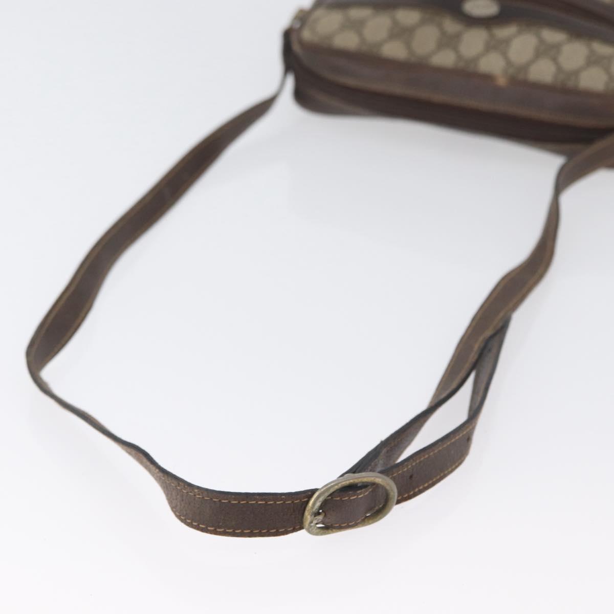 GUCCI GG Supreme Web Sherry Line Shoulder Bag PVC Beige Gold 010 378 Auth 172385