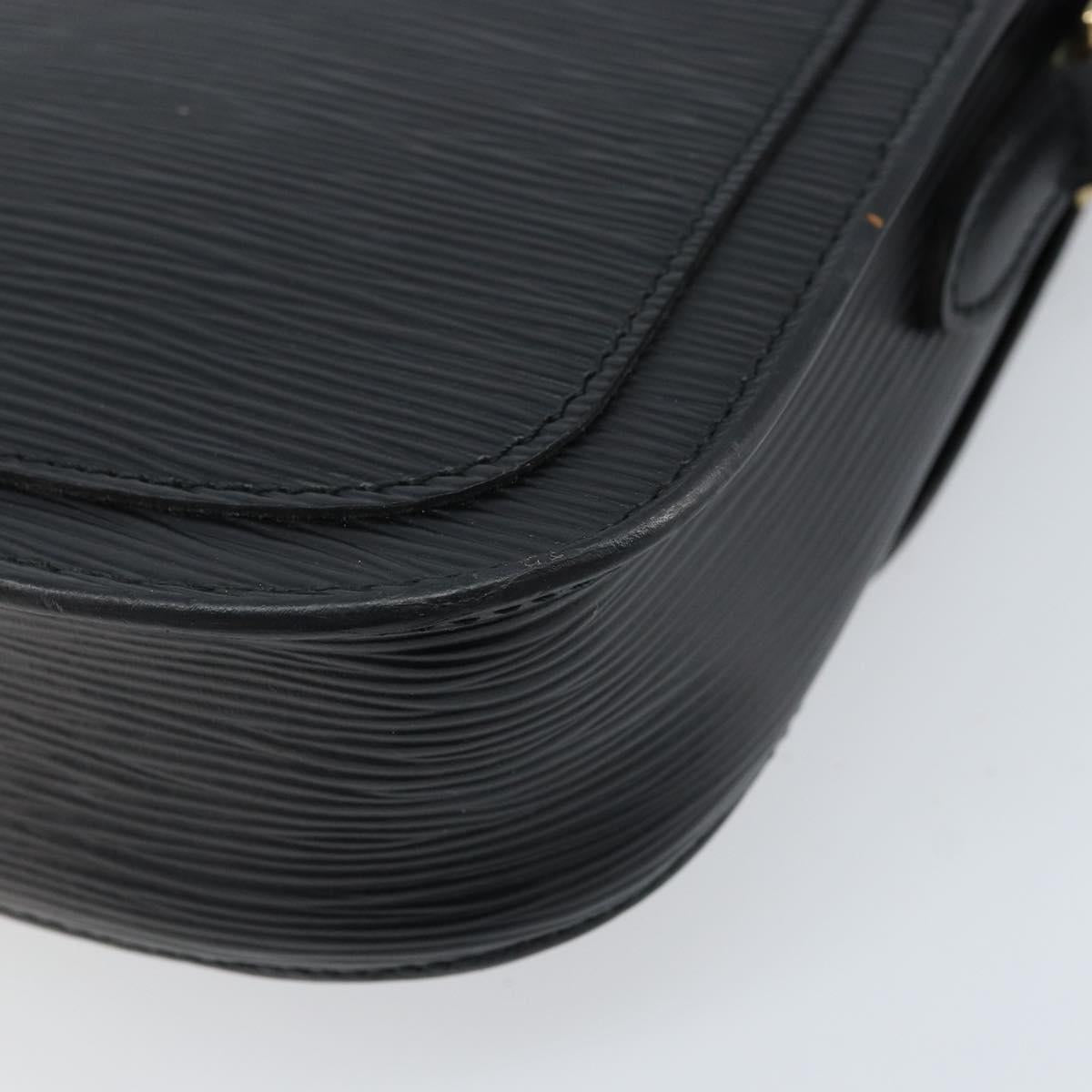 LOUIS VUITTON Epi Saint Cloud PM Shoulder Bag Black M52212 LV Auth 172391A