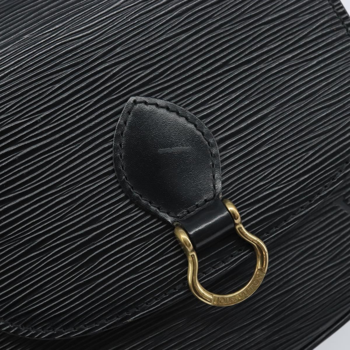 LOUIS VUITTON Epi Saint Cloud PM Shoulder Bag Black M52212 LV Auth 172391A