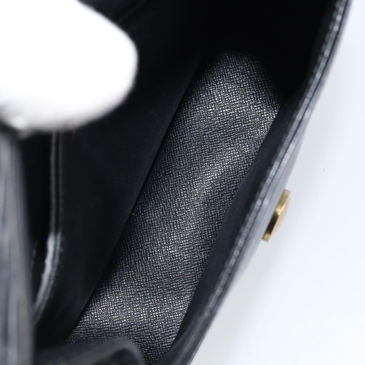 LOUIS VUITTON Epi Saint Cloud PM Shoulder Bag Black M52212 LV Auth 172391A