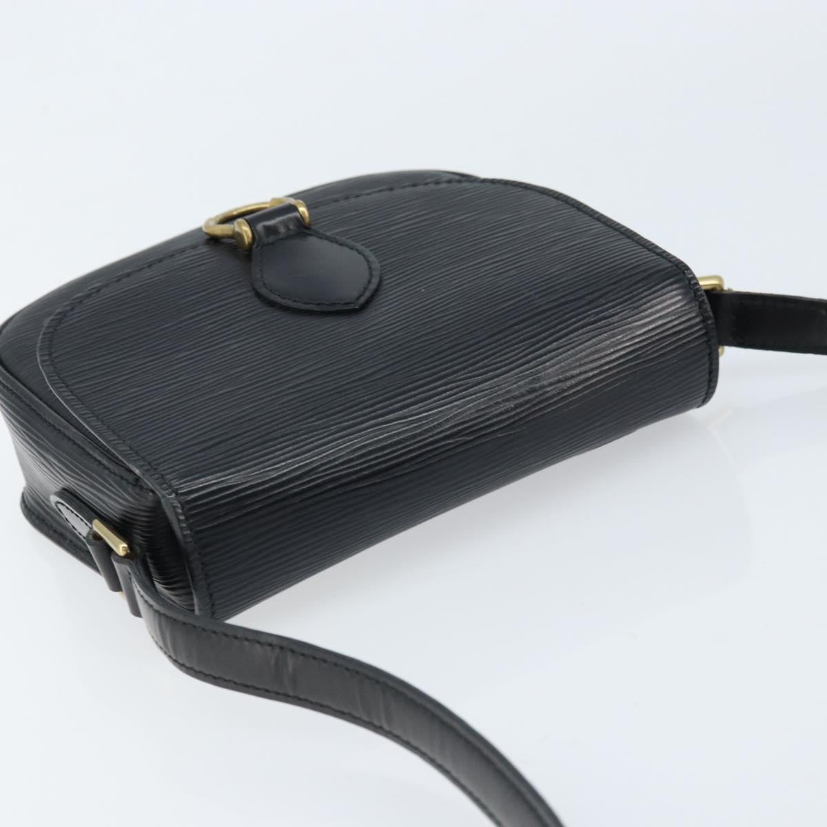 LOUIS VUITTON Epi Saint Cloud PM Shoulder Bag Black M52212 LV Auth 172391A