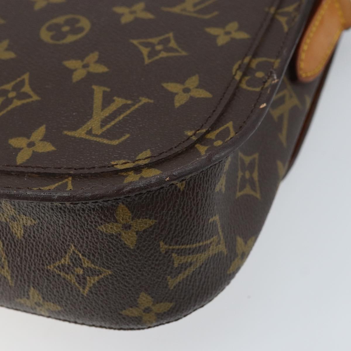 LOUIS VUITTON Monogram Saint Cloud GM Shoulder Bag M51242 LV Auth 172392