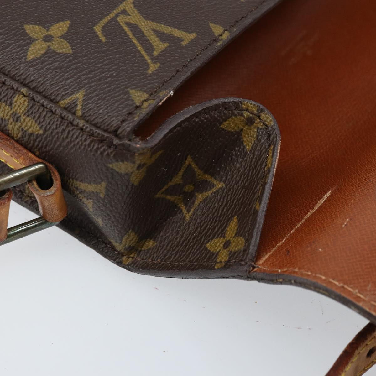 LOUIS VUITTON Monogram Saint Cloud GM Shoulder Bag M51242 LV Auth 172392