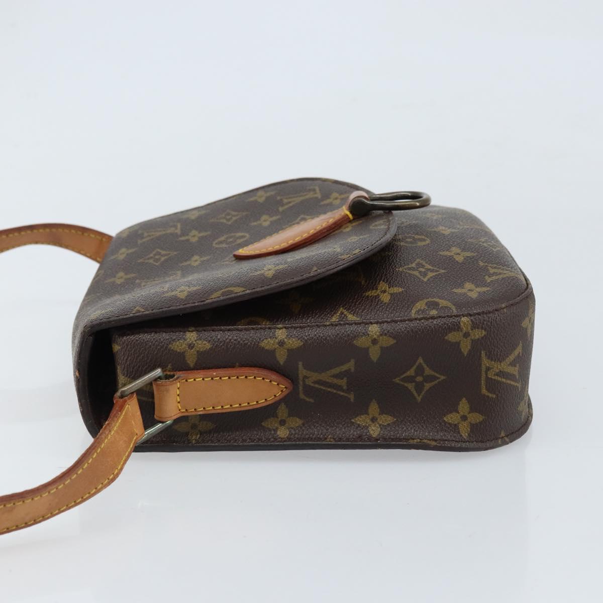 LOUIS VUITTON Monogram Saint Cloud GM Shoulder Bag M51242 LV Auth 172392
