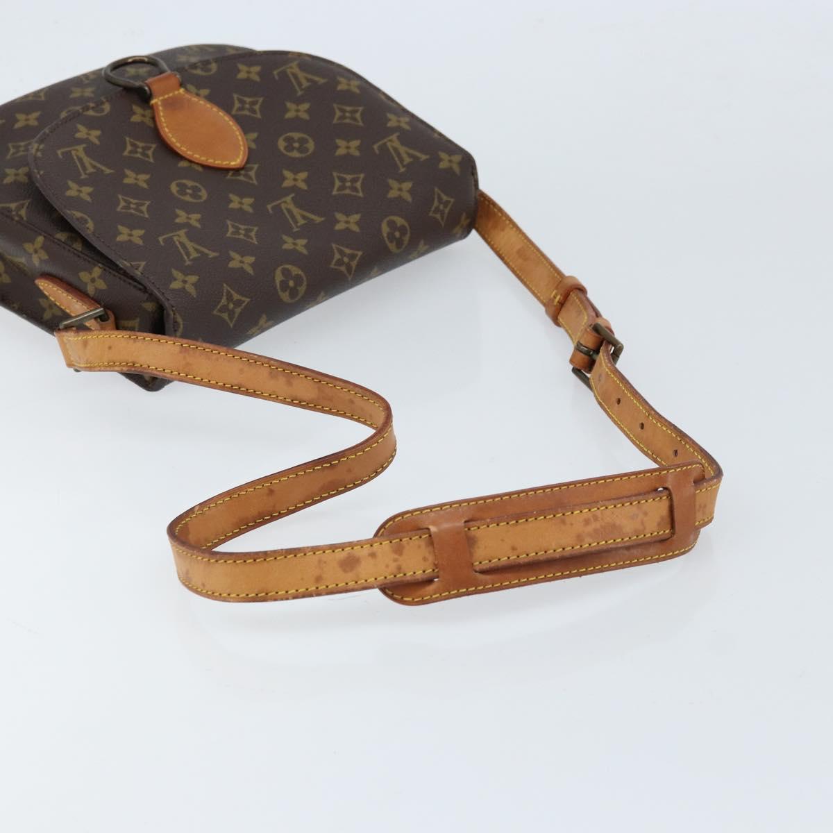 LOUIS VUITTON Monogram Saint Cloud GM Shoulder Bag M51242 LV Auth 172392