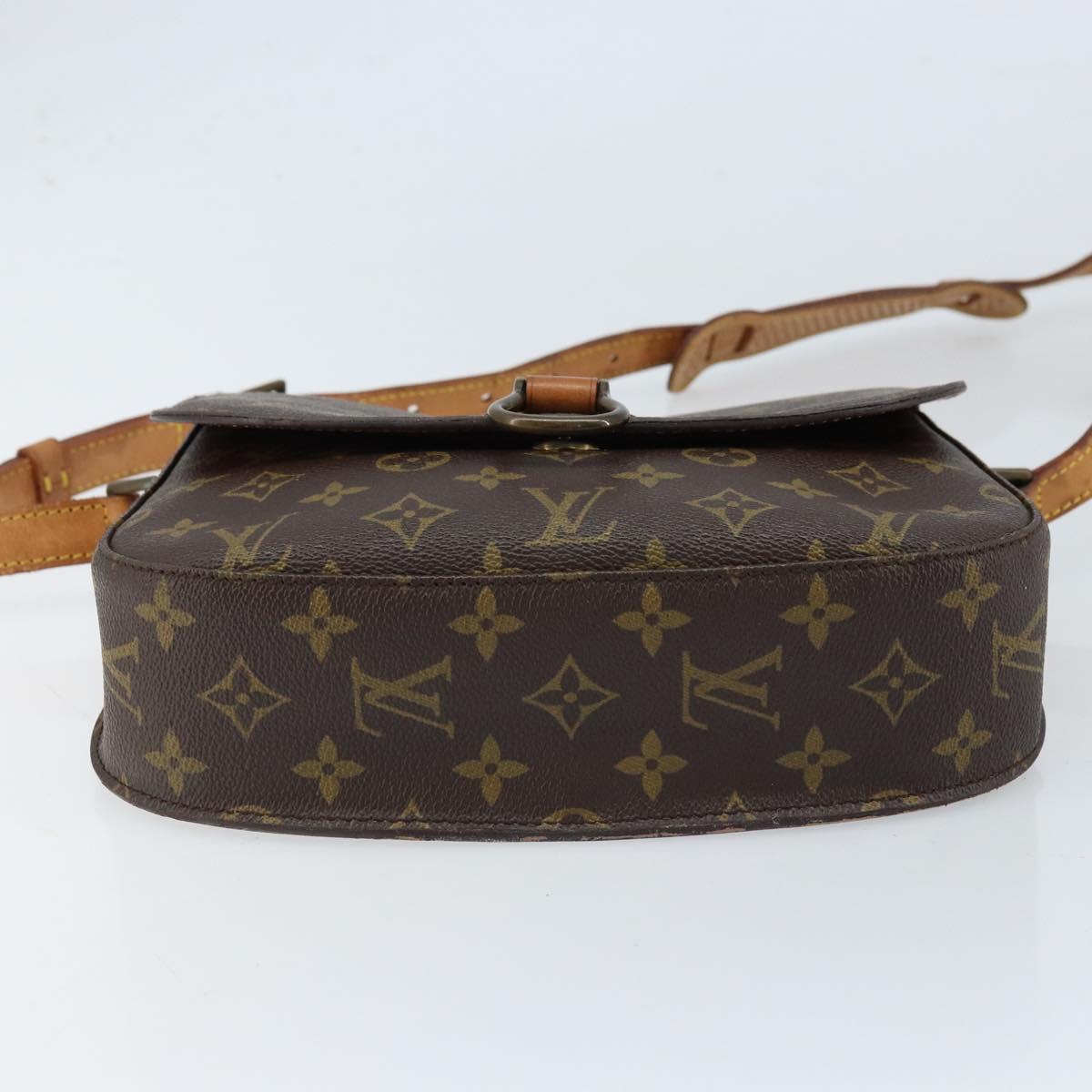 LOUIS VUITTON Monogram Saint Cloud GM Shoulder Bag M51242 LV Auth 172392