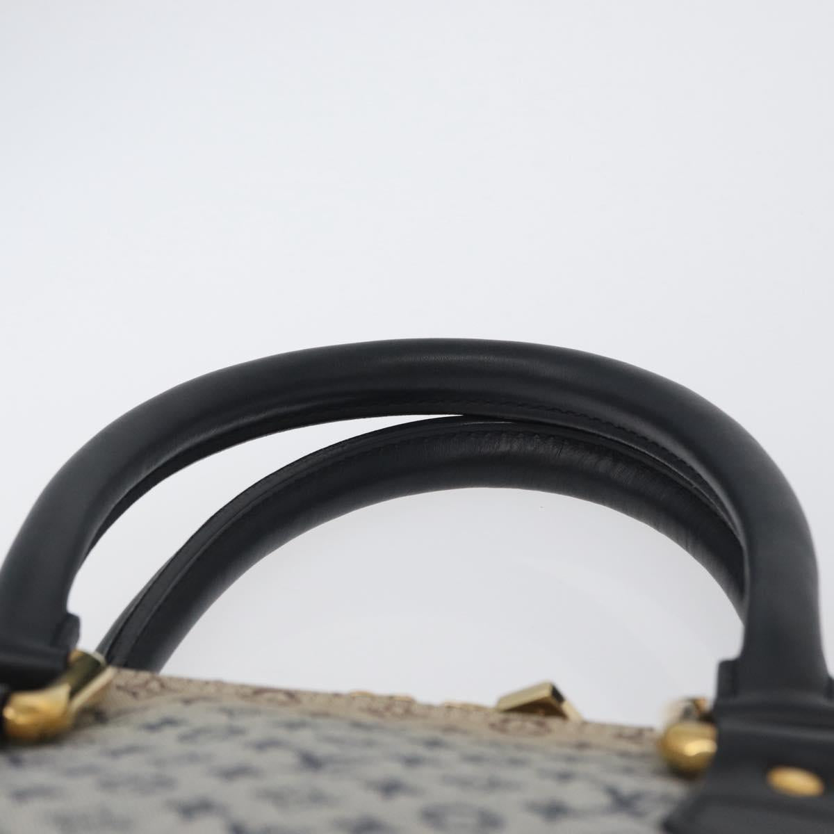 LOUIS VUITTON Monogram Mini Alma Haut Hand Bag Blue M92202 LV Auth 172401A