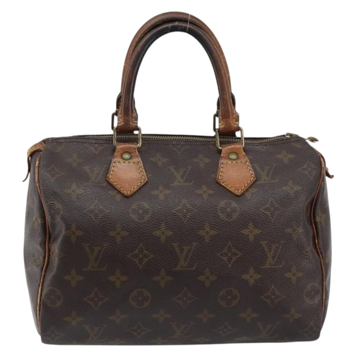 LOUIS VUITTON Monogram Speedy 30 Hand Bag M41526 LV Auth 172416