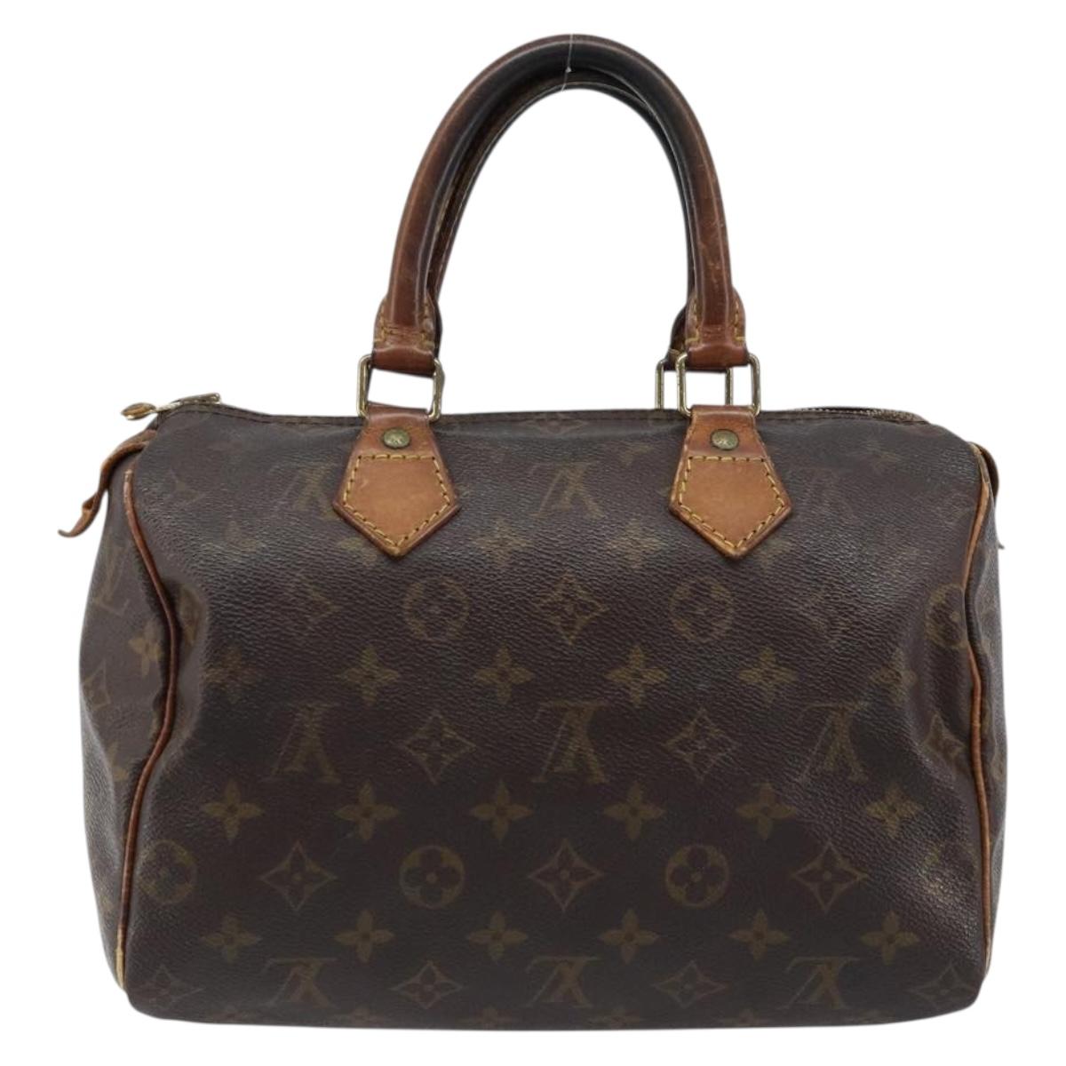 LOUIS VUITTON Monogram Speedy 30 Hand Bag M41526 LV Auth 172416