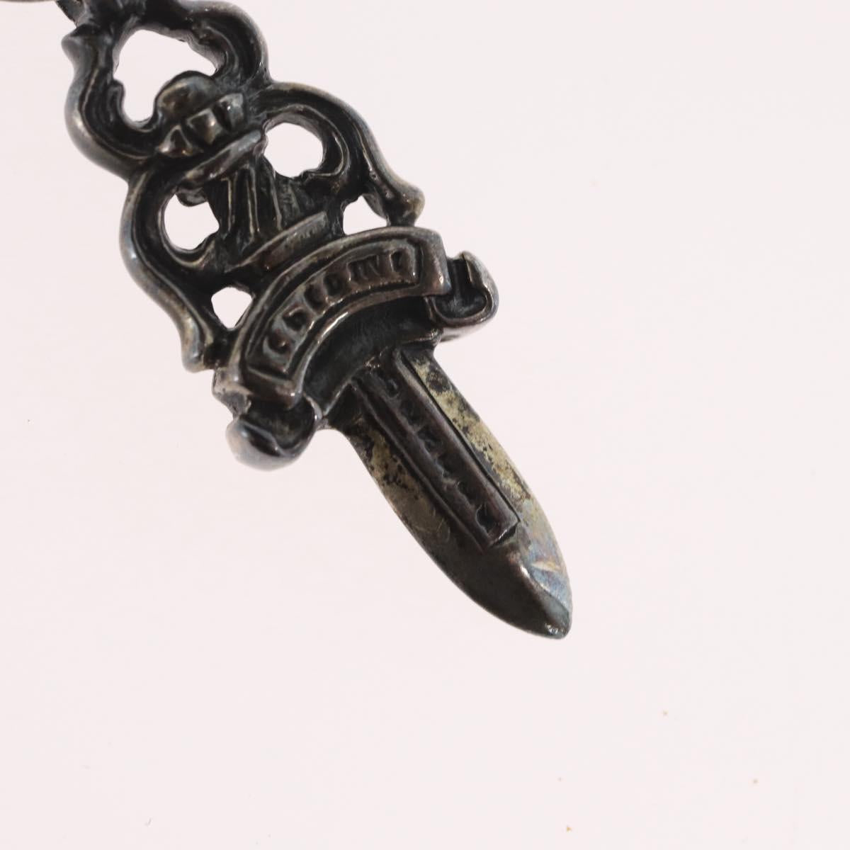 Chrome Hearts Dagger Charm Pendant Top Ag925 Silver Auth 172417SAV