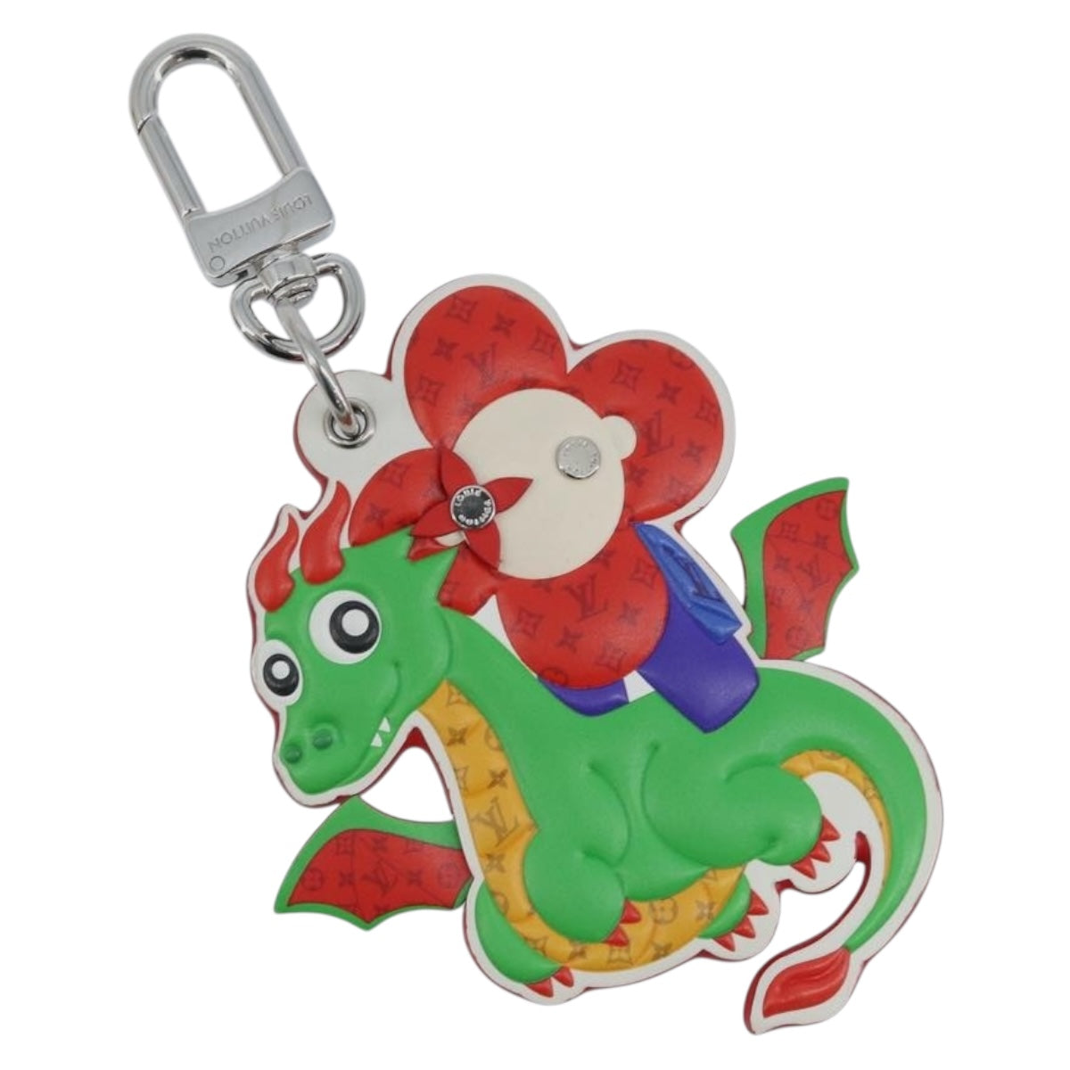LOUIS VUITTON Dragon Vivienne Charm Bag Charm Multicolor M01466 LV Auth 172425M