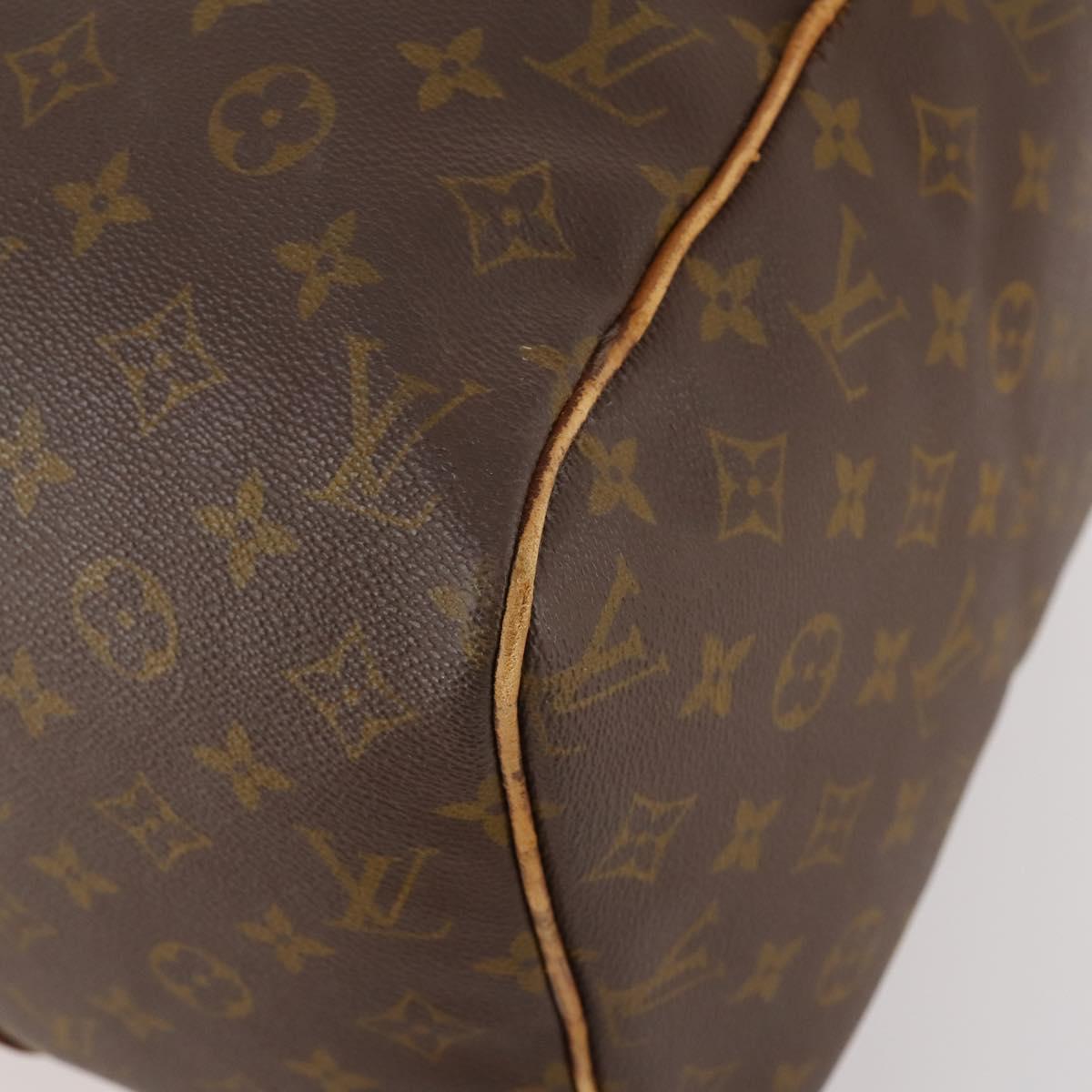 LOUIS VUITTON Monogram Sac Souple 45 Boston Bag M41624 LV Auth 172429
