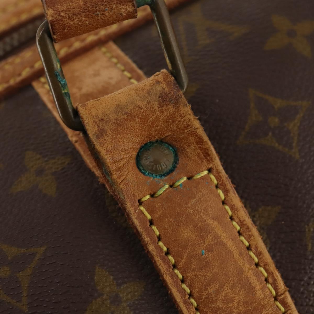 LOUIS VUITTON Monogram Sac Souple 45 Boston Bag M41624 LV Auth 172429
