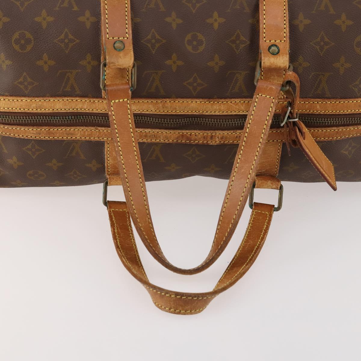 LOUIS VUITTON Monogram Sac Souple 45 Boston Bag M41624 LV Auth 172429