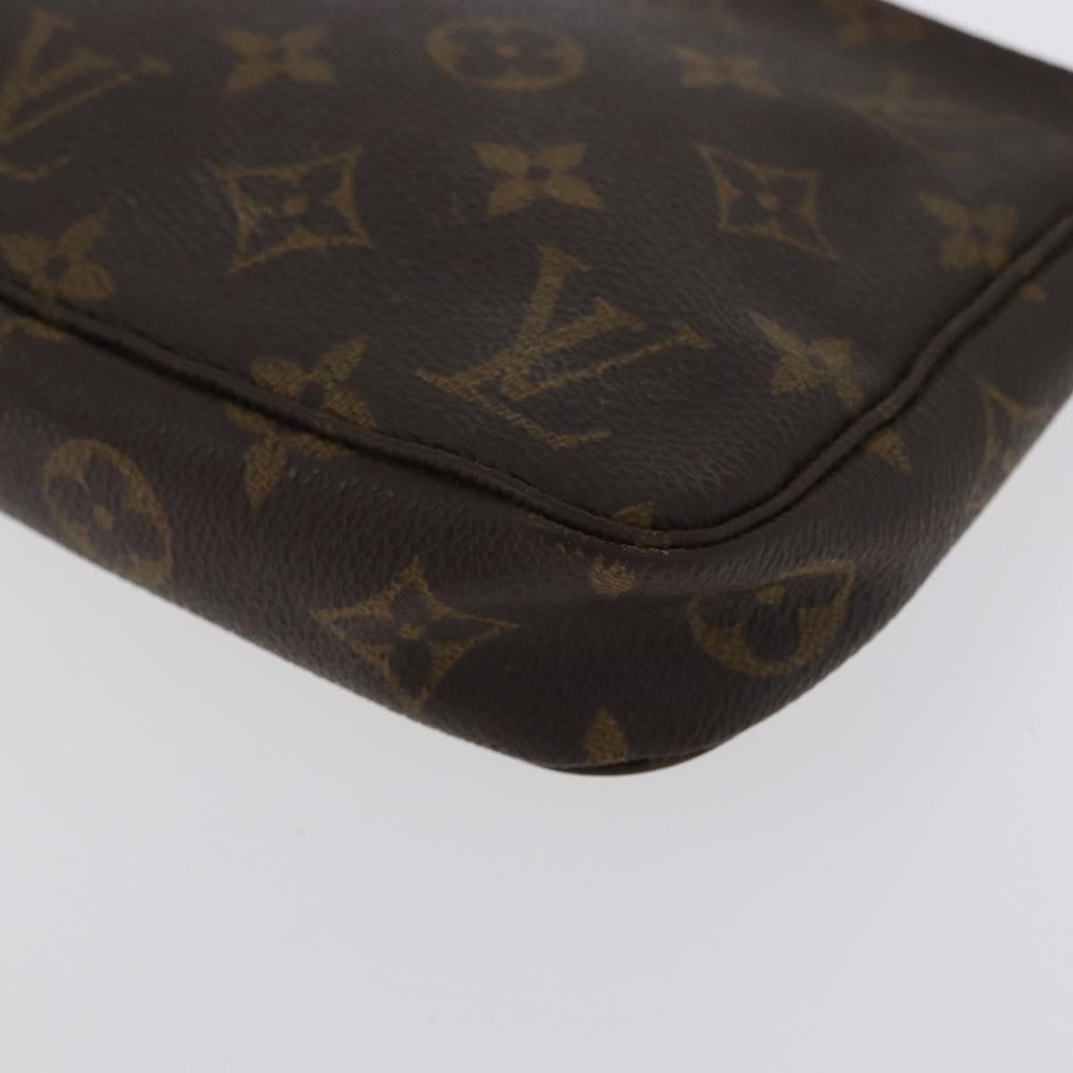 LOUIS VUITTON Monogram Pochette Accessoires Pouch M51980 LV Auth 172431