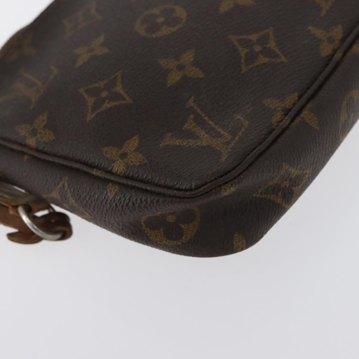 LOUIS VUITTON Monogram Pochette Accessoires Pouch M51980 LV Auth 172431