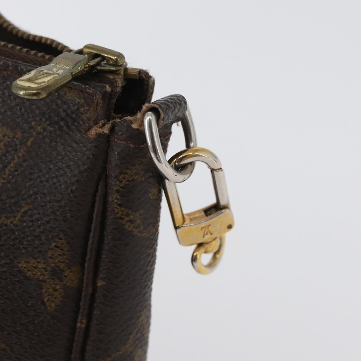 LOUIS VUITTON Monogram Pochette Accessoires Pouch M51980 LV Auth 172431