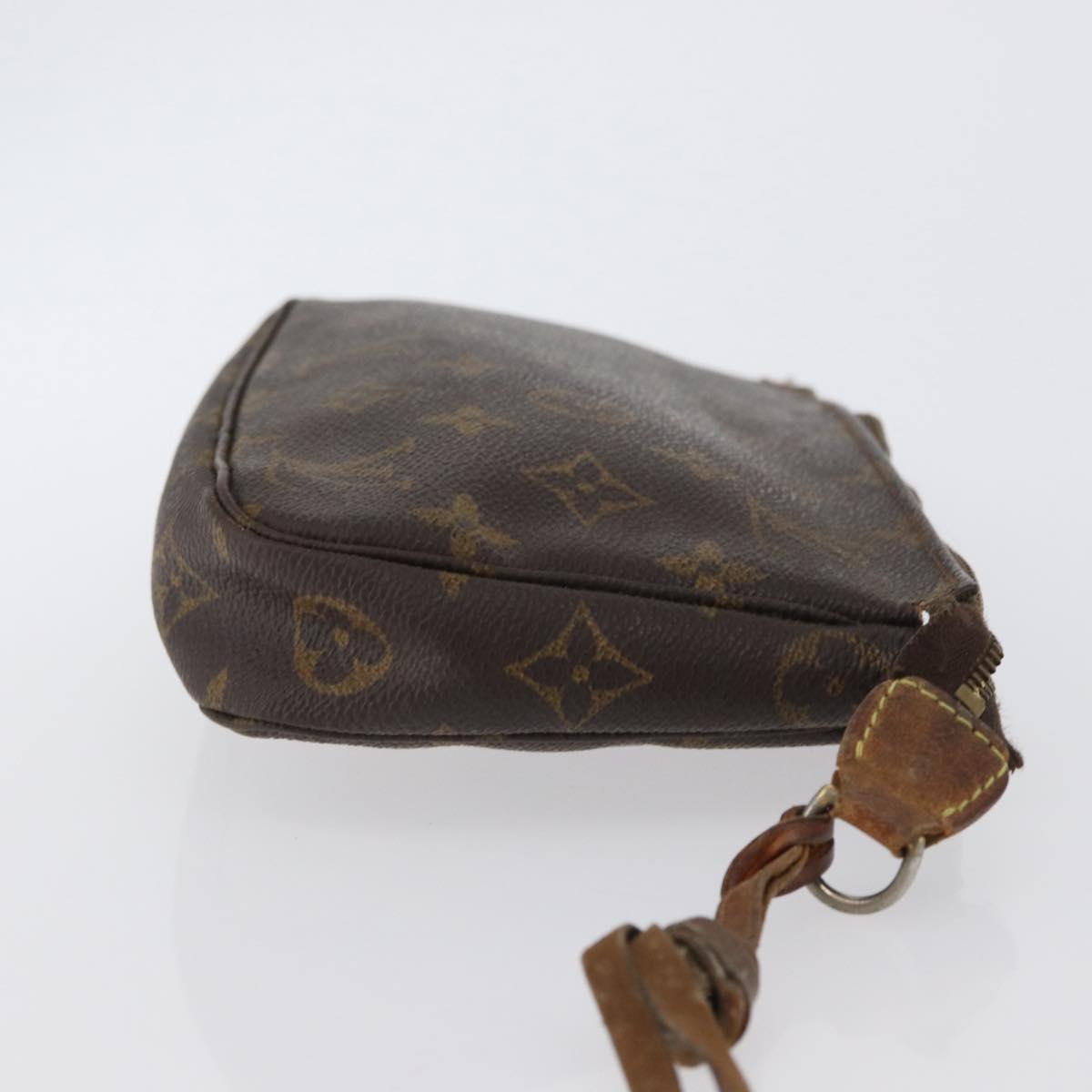 LOUIS VUITTON Monogram Pochette Accessoires Pouch M51980 LV Auth 172431