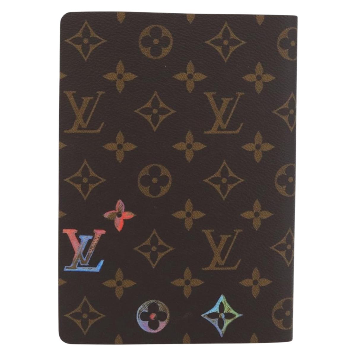 LOUIS VUITTON Monogram Kaye Clemence Note Cover LV Auth 172441M