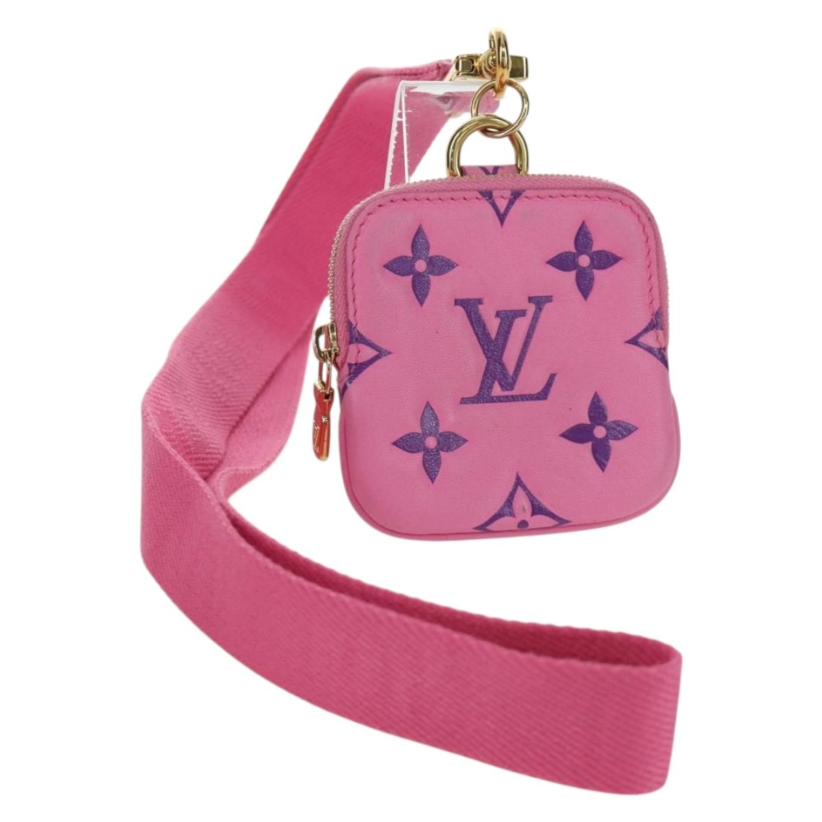 LOUIS VUITTON Monogram Lanyard Milty Pochette Coin Purse MP3072 LV Auth 172443M