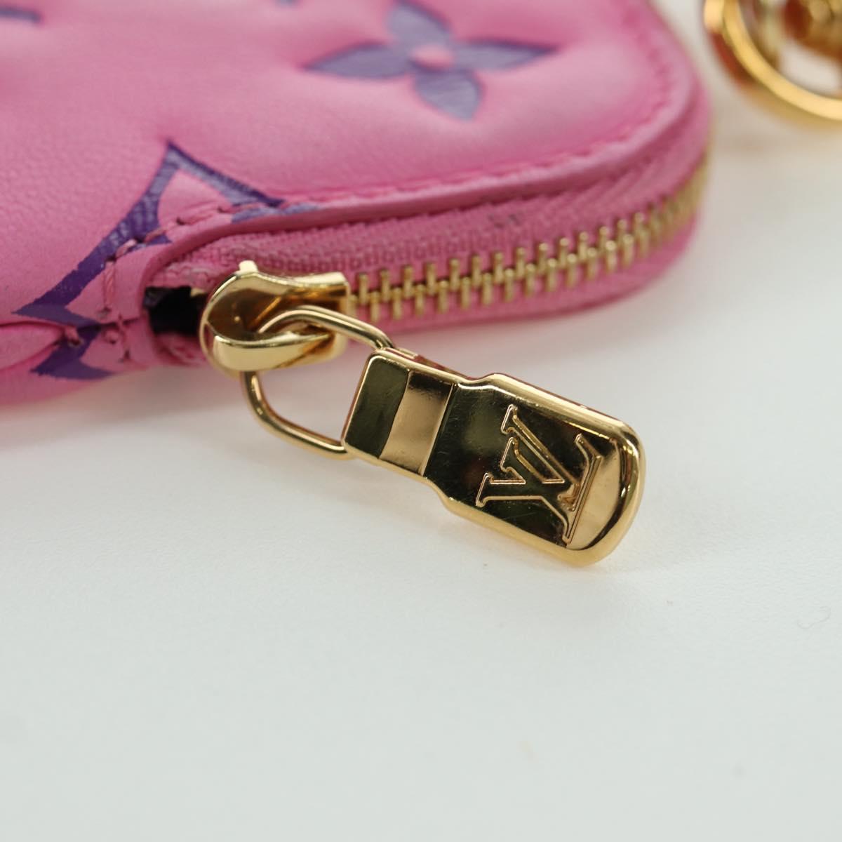 LOUIS VUITTON Monogram Lanyard Milty Pochette Coin Purse MP3072 LV Auth 172443M