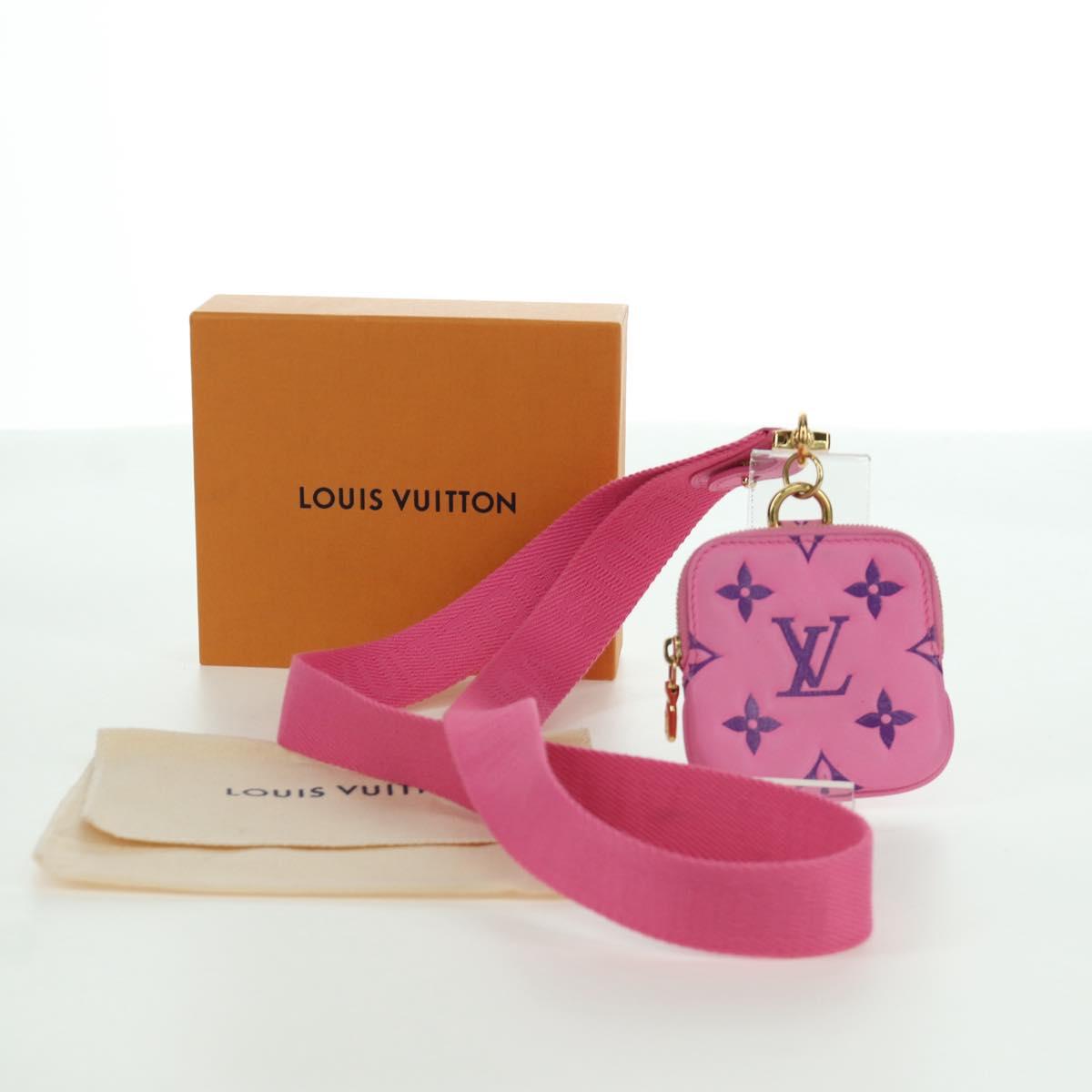 LOUIS VUITTON Monogram Lanyard Milty Pochette Coin Purse MP3072 LV Auth 172443M