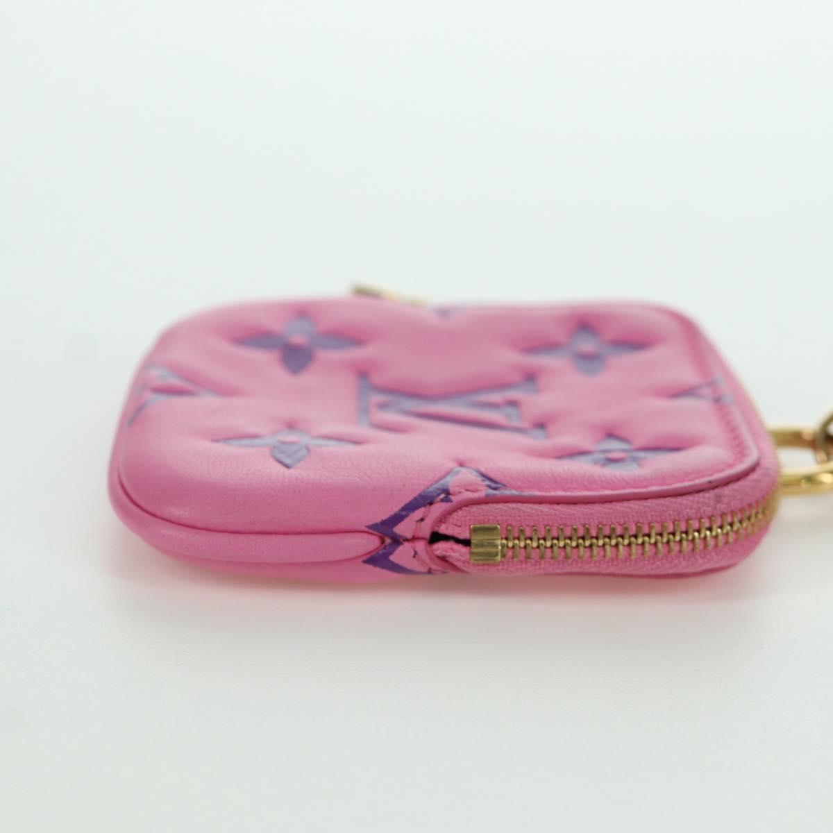 LOUIS VUITTON Monogram Lanyard Milty Pochette Coin Purse MP3072 LV Auth 172443M